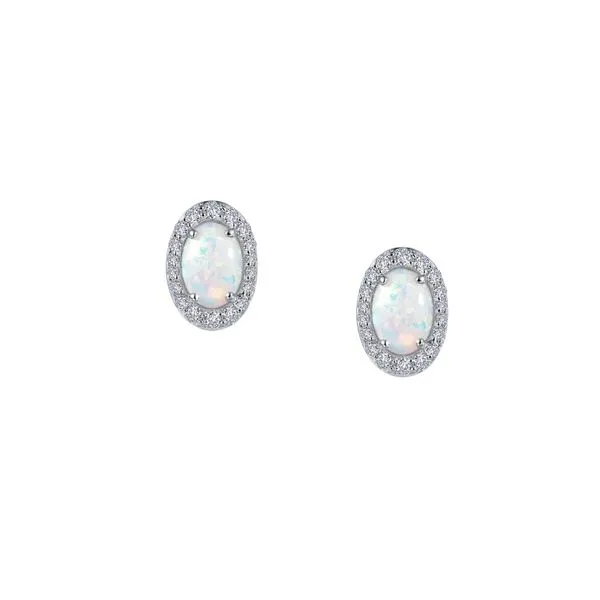 Lafonn Sterling Silver Vintage Inspired Stud Earrings SVS Fine Jewelry Oceanside, NY
