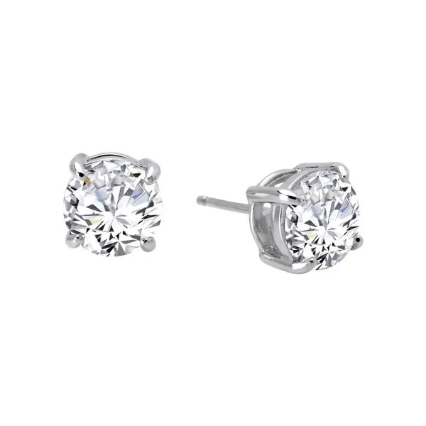 Lafonn Simulated Diamond Stud Earrings, 3ctw SVS Fine Jewelry Oceanside, NY