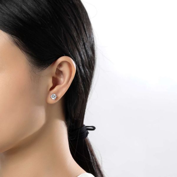 Lafonn Simulated Diamond Studs, 2.00Cttw Image 3 SVS Fine Jewelry Oceanside, NY