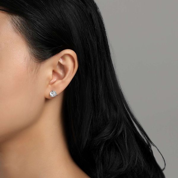 Lafonn Simulated Diamond Martini Set Studs, 4.00ctw Image 2 SVS Fine Jewelry Oceanside, NY