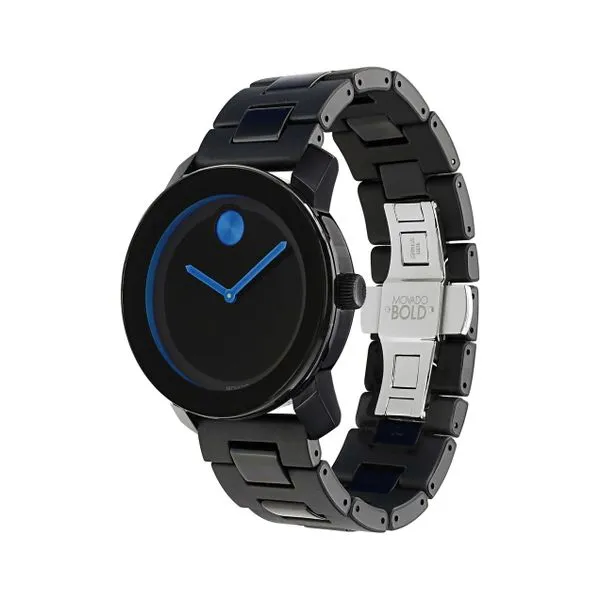 Movado Men's Bold Watch Image 2 SVS Fine Jewelry Oceanside, NY