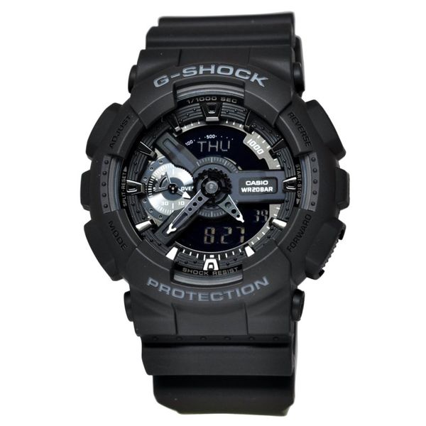 Casio G-Shock Men's Black Analog Digital Combination Watch SVS Fine Jewelry Oceanside, NY