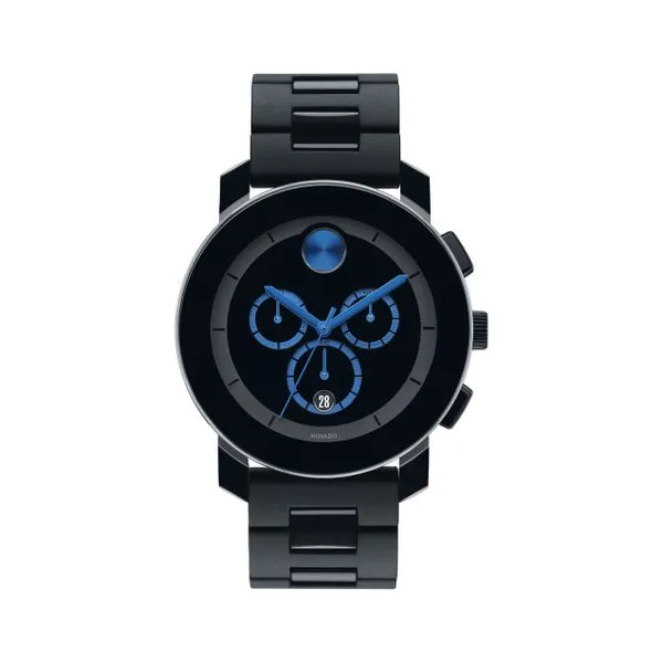 Movado Men's Bold Chronograph SVS Fine Jewelry Oceanside, NY