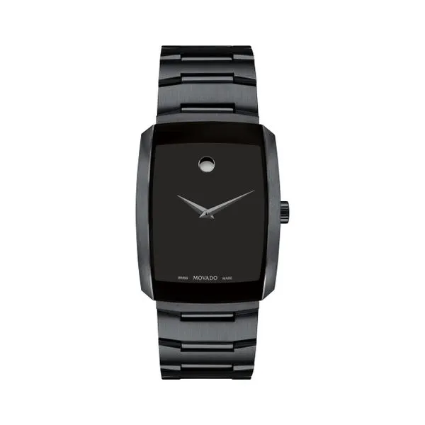 Square movado deals watch men's