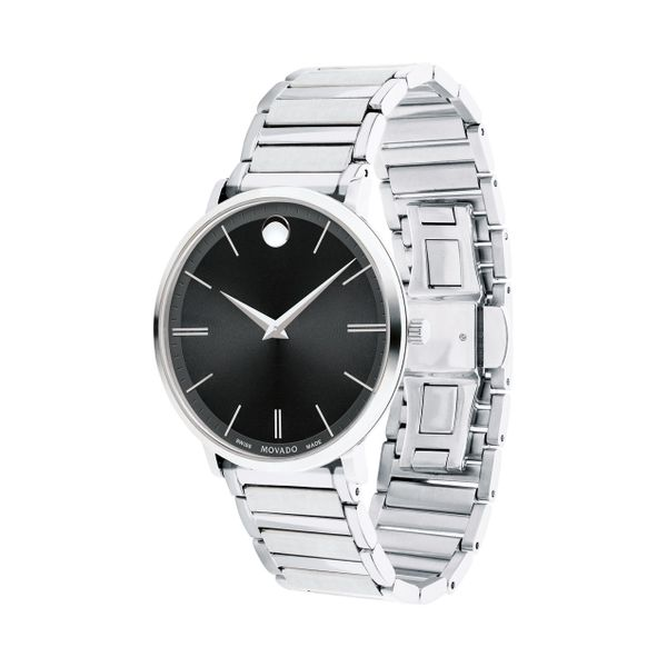 Movado Men's Ultra Slim Watch Image 2 SVS Fine Jewelry Oceanside, NY