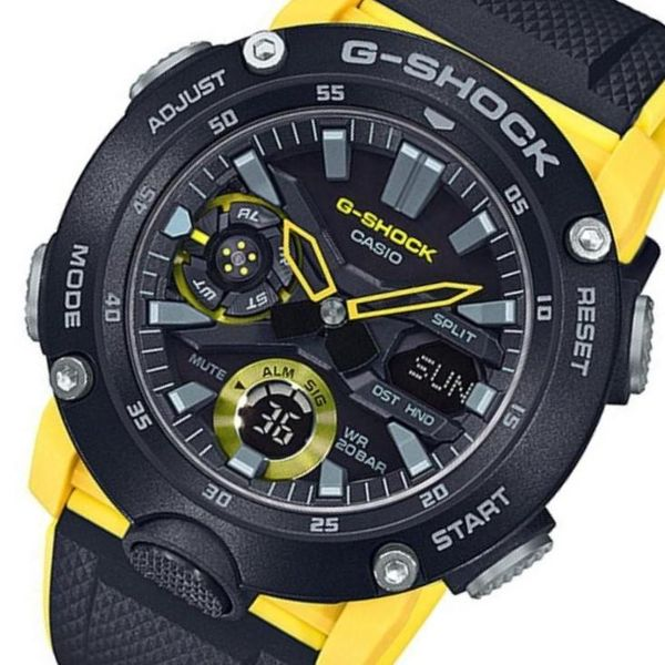Casio G-Shock Black/Yellow Resin Watch SVS Fine Jewelry Oceanside, NY