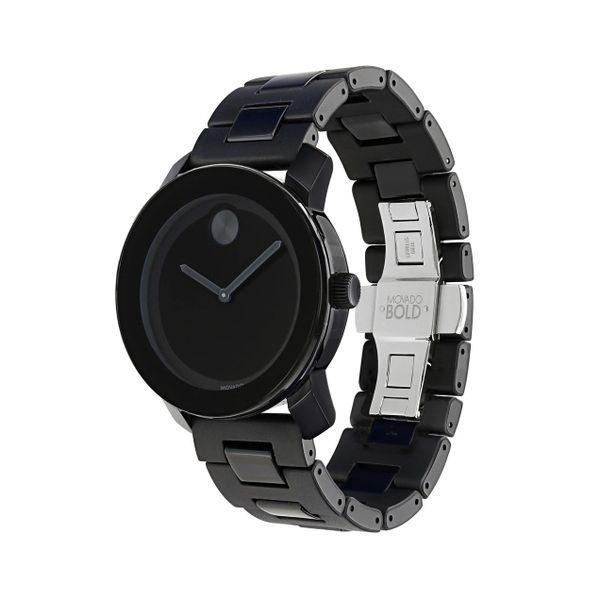 Movado Men's Bold TR90 Black Watch Image 2 SVS Fine Jewelry Oceanside, NY
