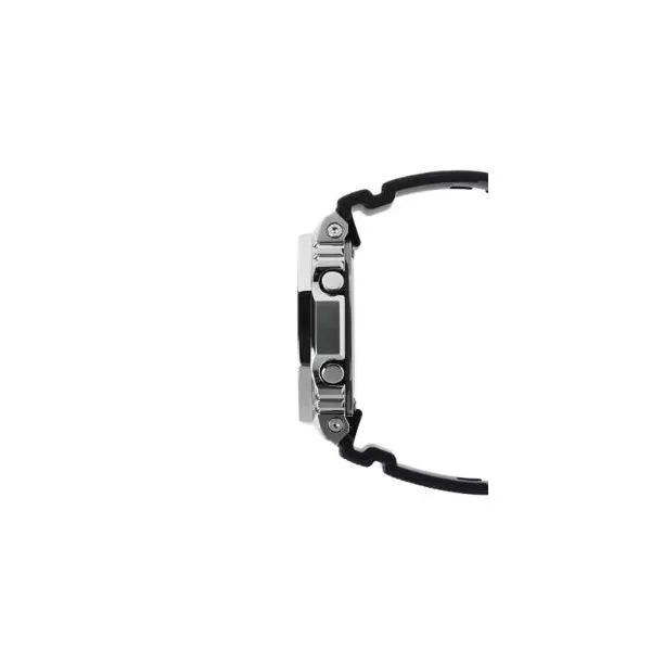 Casio G-Shock Mens Black And Silver Watch