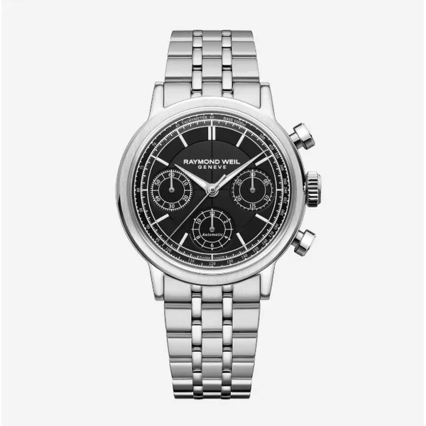 Raymond Weil Millesime Men's Tri-Compax Chronograph Watch SVS Fine Jewelry Oceanside, NY