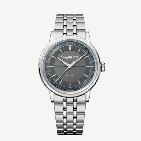 Raymond Weil Millesime Men's Central Seconds Watch SVS Fine Jewelry Oceanside, NY