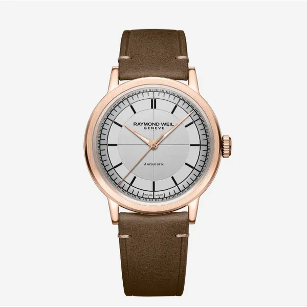 Raymond Weil Millesime Men's Central Seconds Watch SVS Fine Jewelry Oceanside, NY