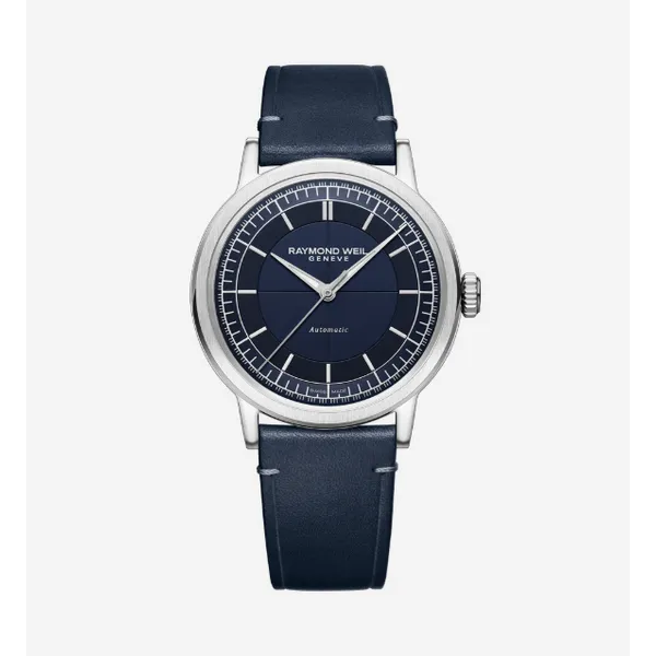 Raymond Weil Millesime Men's Central Seconds Watch SVS Fine Jewelry Oceanside, NY