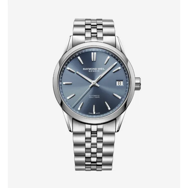 Raymond Weil Freelancer Men's Date Watch SVS Fine Jewelry Oceanside, NY