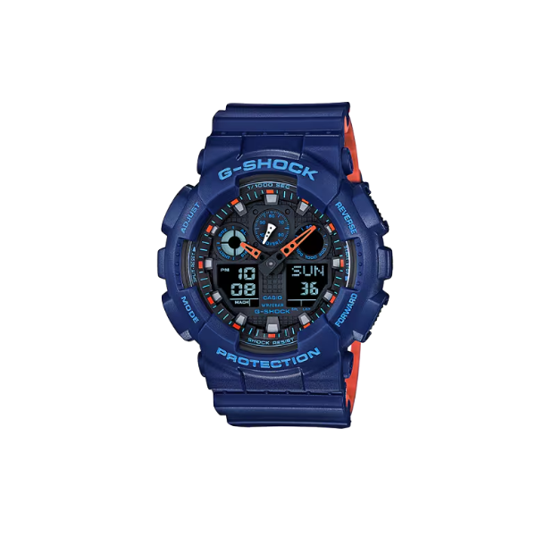 Casio G-Shock Men's Blue Analog-Digital Watch SVS Fine Jewelry Oceanside, NY