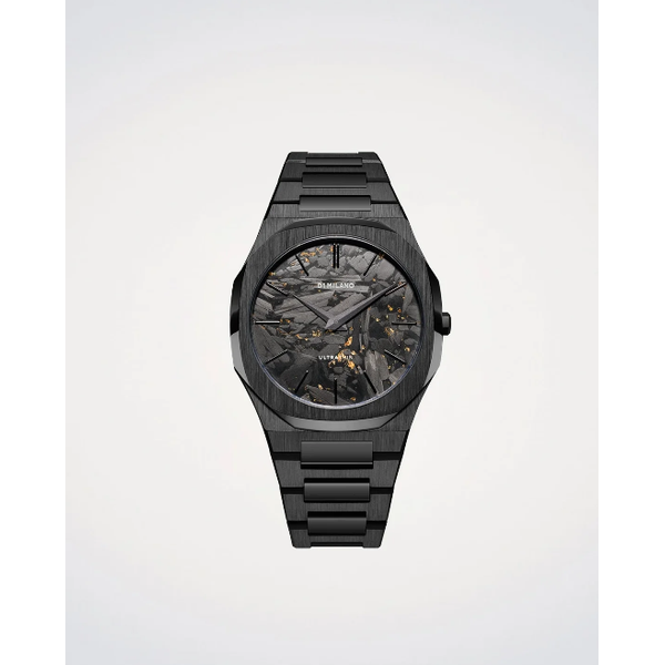 D1 Milano Ultra Thin Men's Black DLC Watch SVS Fine Jewelry Oceanside, NY