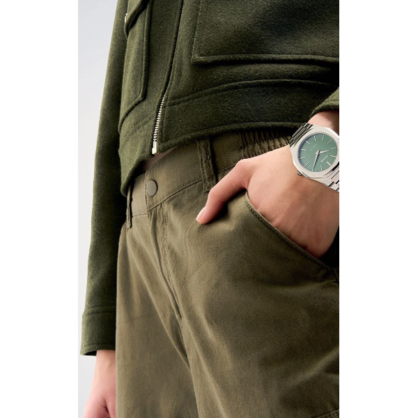 D1 Milano Ultra Thin Men's Moss Watch Image 2 SVS Fine Jewelry Oceanside, NY