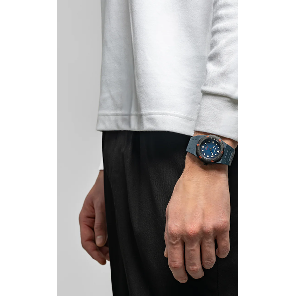 D1 Milano Polycarbon Men's Drift Diver Watch Image 2 SVS Fine Jewelry Oceanside, NY