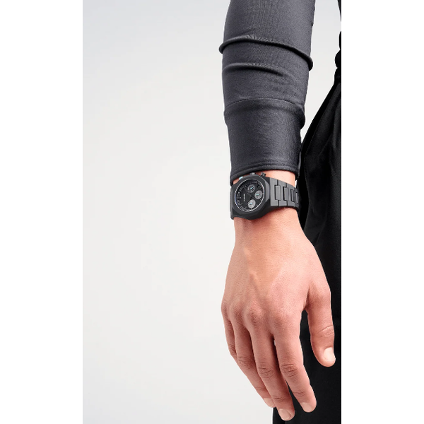 D1 Milano Polycarbon Men's Charcoal Black Watch Image 2 SVS Fine Jewelry Oceanside, NY