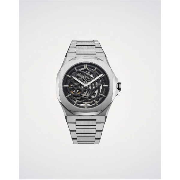 D1 Milano Skeleton Men's Silver Watch SVS Fine Jewelry Oceanside, NY
