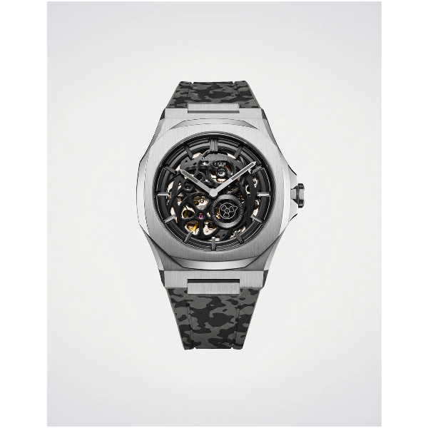 D1 Milano Skeleton Men's Camo Marvel Watch SVS Fine Jewelry Oceanside, NY