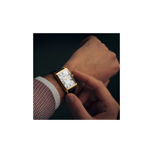 Raymond Weil Toccata Men's Square Watch Image 2 SVS Fine Jewelry Oceanside, NY