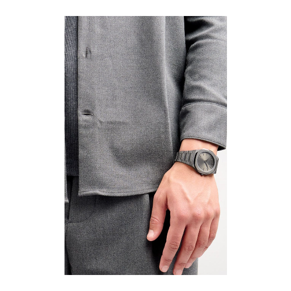 D1 Milano Ultra Thin Men's Anthracite Watch Image 2 SVS Fine Jewelry Oceanside, NY