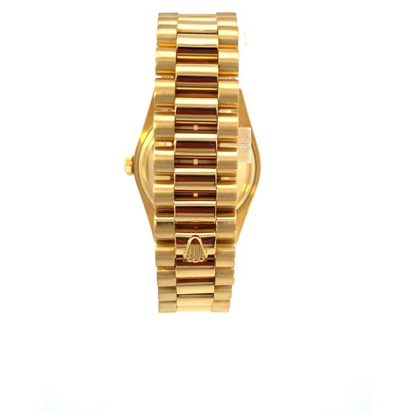Pre-Owned Rolex Day-Date 36 President 18038 18K Yellow Gold White Roman Dial Image 4 SVS Fine Jewelry Oceanside, NY