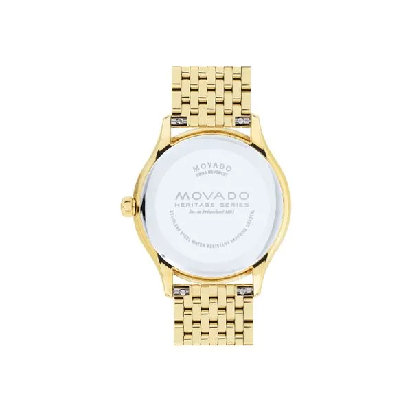 Movado Women's Heritage Series Calendoplan Watch Image 3 SVS Fine Jewelry Oceanside, NY