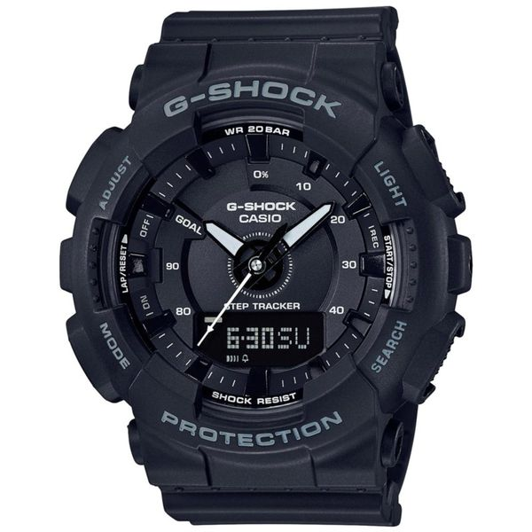 Casio G-Shock Women's Black S Series Step Tracker Watch SVS Fine Jewelry Oceanside, NY