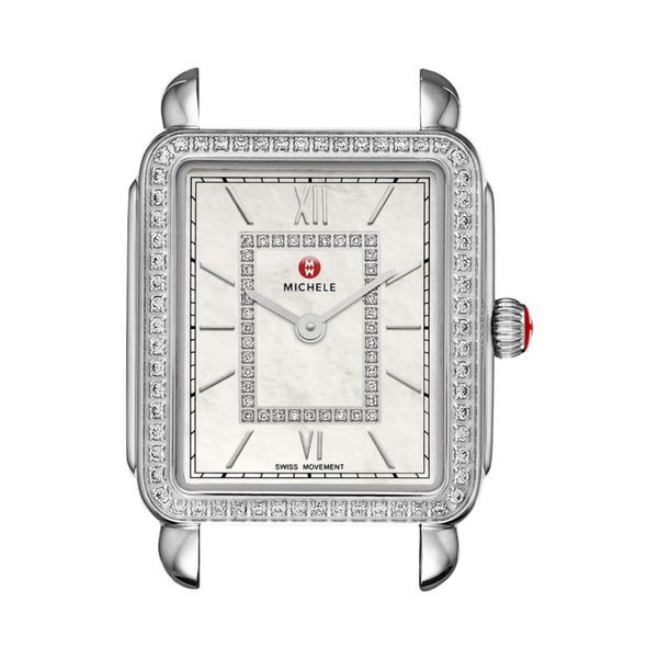 Michele Deco II Mid-Size Diamond Dial Watch SVS Fine Jewelry Oceanside, NY