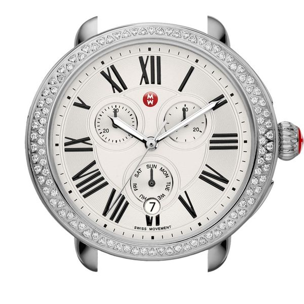 Michele Watch Serein Stainless Steel Diamond Watch SVS Fine Jewelry Oceanside, NY