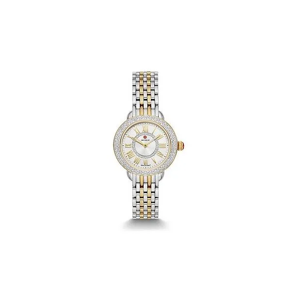 Michele Watch Serein Petite Two-Tone Diamond Watch SVS Fine Jewelry Oceanside, NY