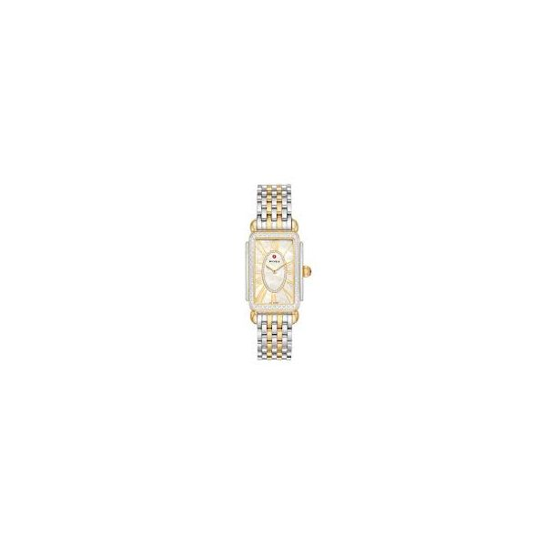 Michele Watch Deco Park Two-Tone Diamond Watch SVS Fine Jewelry Oceanside, NY