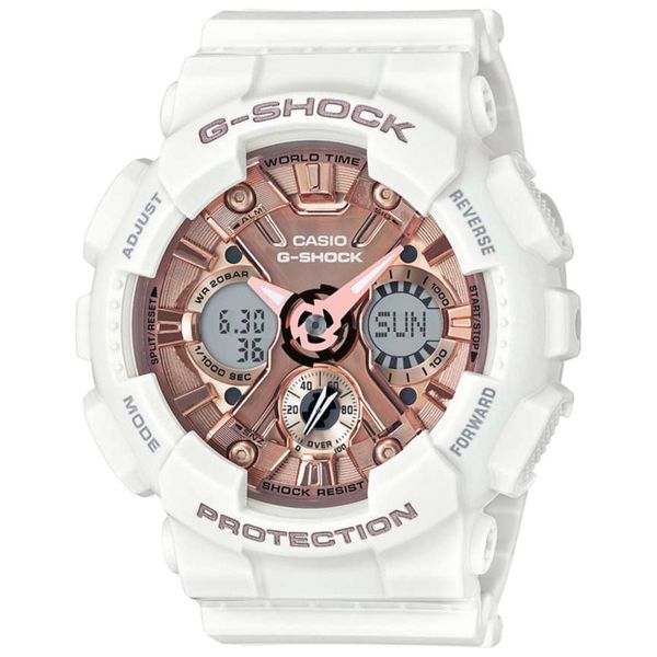 Casio G-Shock Women's White S Series Watch SVS Fine Jewelry Oceanside, NY