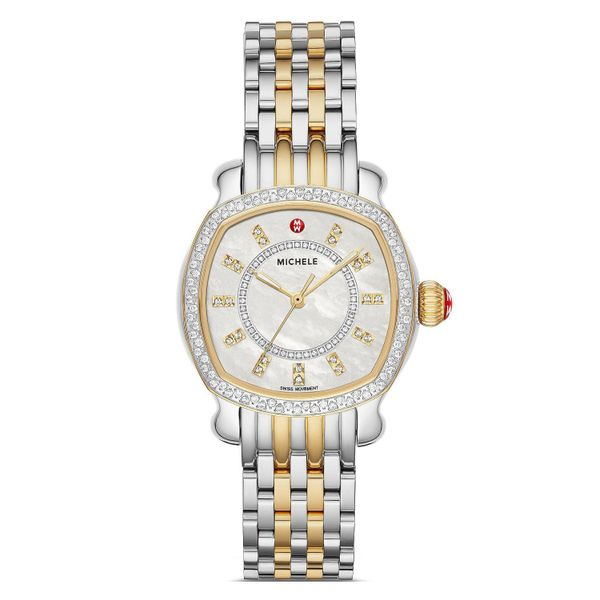 Michele Watch Lilou Two-Tone 18K Gold Diamond Watch SVS Fine Jewelry Oceanside, NY