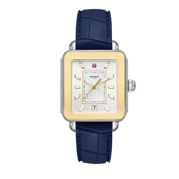 Michele Watch Deco Sport Watch Head Silicone Strap