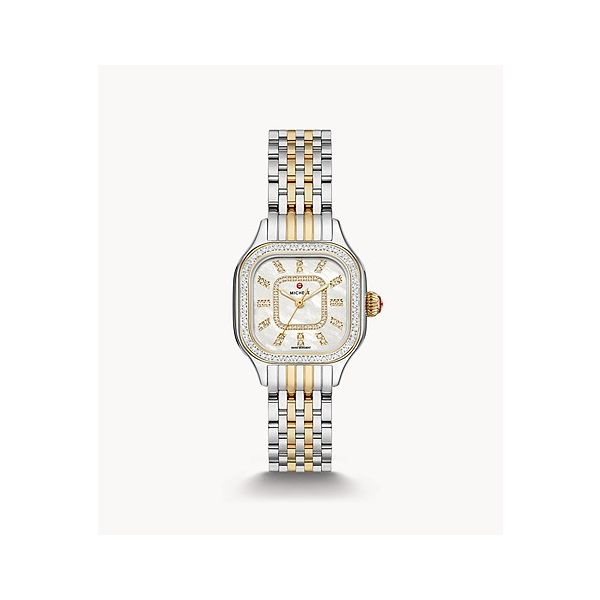 Michele Watch Meggie Two-Tone Diamond Watch SVS Fine Jewelry Oceanside, NY