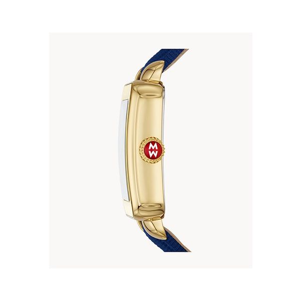 Michele Watch Deco Sport Gold-Tone Midnight Watch Image 2 SVS Fine Jewelry Oceanside, NY