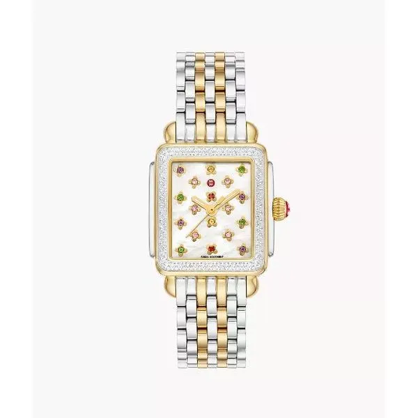 Michele deco diamond hot sale watch sale