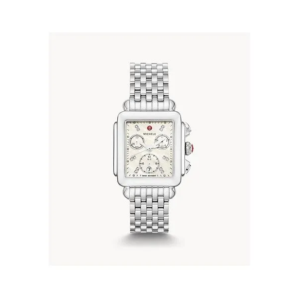 MWW06A000778-Michele Watch-Deco Stainless Diamond Watch-SVS Fine