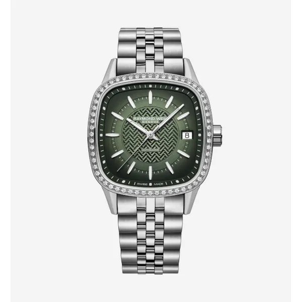 Raymond Weil Freelancer Women's Cushion Watch SVS Fine Jewelry Oceanside, NY