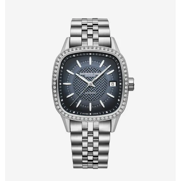 Raymond Weil Freelancer Women's Cushion Watch SVS Fine Jewelry Oceanside, NY