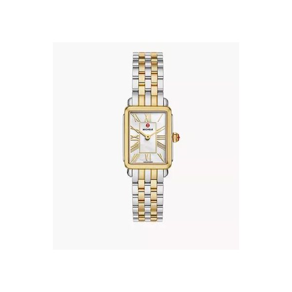 Michele Watch Deco Park Two-Tone Watch SVS Fine Jewelry Oceanside, NY