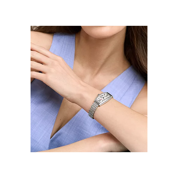 Michele Watch Coquette Diamond Stainless Steel Watch Image 2 SVS Fine Jewelry Oceanside, NY