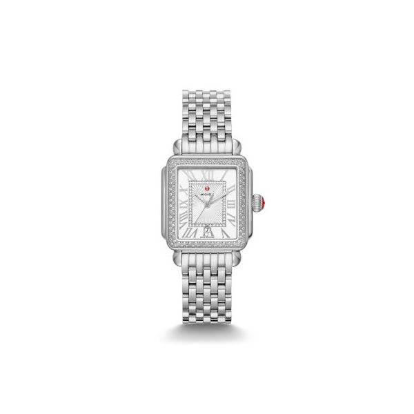 Michele Watch Deco Madison Mid Stainless-Steel Watch SVS Fine Jewelry Oceanside, NY