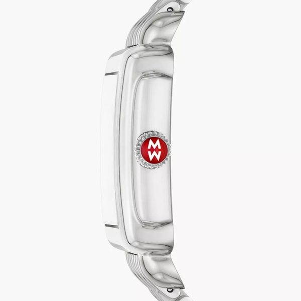 Michele Watch Deco Madison Mid Stainless Steel Watch Image 4 SVS Fine Jewelry Oceanside, NY