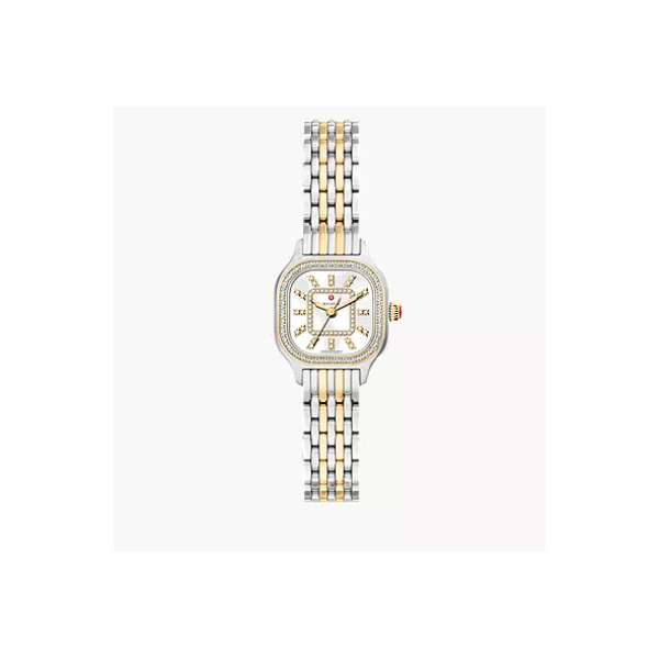 Michele Watch Meggie Mini Stainless Steel Watch SVS Fine Jewelry Oceanside, NY