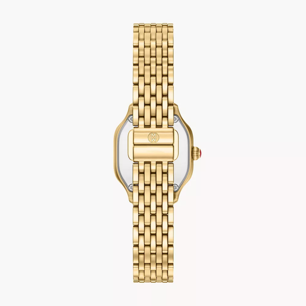 MICHELE Meggie Mini Diamond Watch, 18K Gold-Plated, 0.28ctw Image 3 SVS Fine Jewelry Oceanside, NY