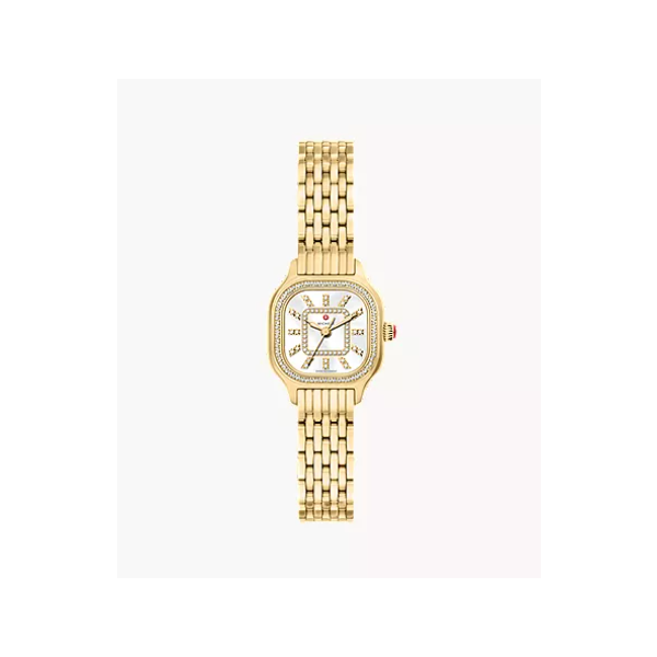 Michele Watch Meggie Mini Stainless Steel Watch SVS Fine Jewelry Oceanside, NY