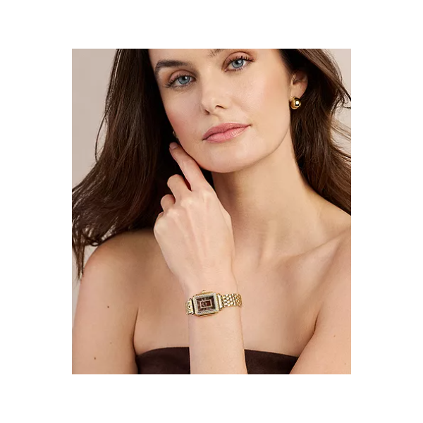 Michele Watch Deco Madison Mini Stainless Steel Watch Image 2 SVS Fine Jewelry Oceanside, NY